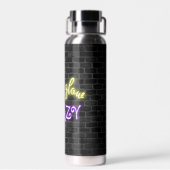 Bouteille D'eau Luminons un néon fou (Arrière)