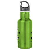 Bouteille D'eau Lute obsédée (Dos)