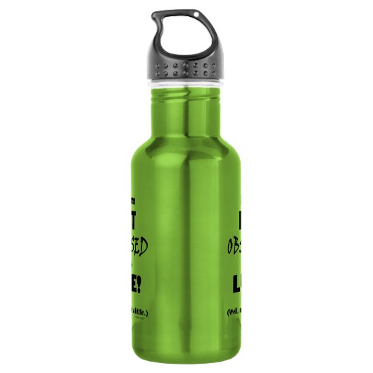 Bouteille D'eau Lute obsédée (Dos)