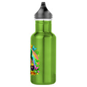 Bouteille D'eau Lutrin de pluie mignon avec de l'or (Droite)