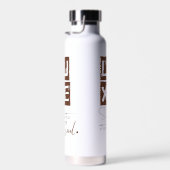 Bouteille D'eau LUXE Âme Sophistiquée (Plage)