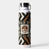 Bouteille D'eau Luxe sophistiqué Caraïbes africaines (Arrière)