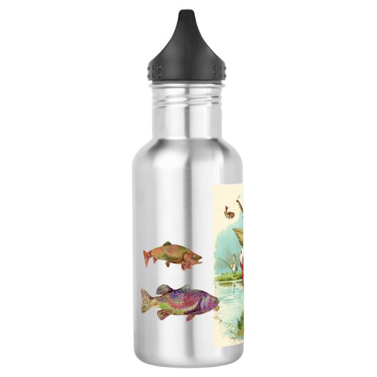 BOUTEILLE D'EAU M. PELICAN FISHING (Gauche)