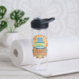 Bouteille D'eau Machine de mystère Van Floral Graphisme