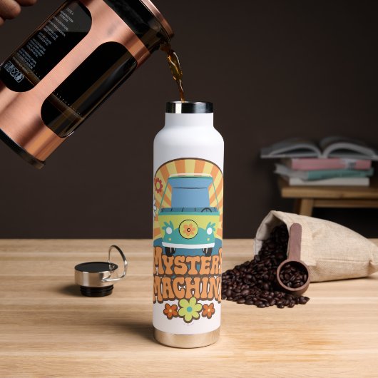 Bouteille D'eau Machine de mystère Van Floral Graphisme (Gym)