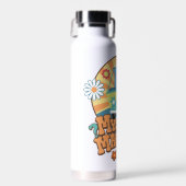 Bouteille D'eau Machine de mystère Van Floral Graphisme (Avant)