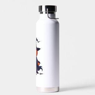 Bouteille D'eau Magicien Citrouille � T-Shirt de Sorcier Magique d
