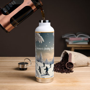 Bouteille D'eau "Magie dans la neige"