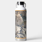 Bouteille D'eau "Magie dans la neige" (Avant)