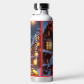 Bouteille D'eau "Magie de Noël" (Droite)