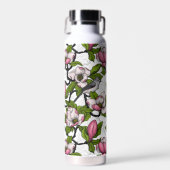 Bouteille D'eau Magnolia en floraison et tireur (Avant)
