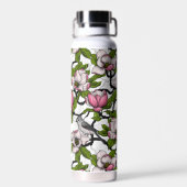 Bouteille D'eau Magnolia en floraison et tireur (Arrière)