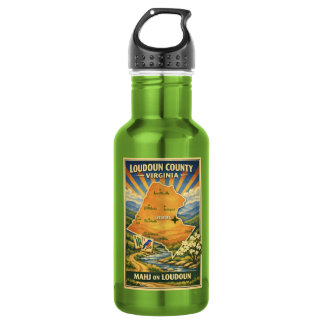 Bouteille d'eau Mahj sur Loudoun