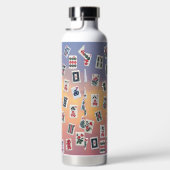 Bouteille D'eau MahJongg conception de tuiles (Droite)