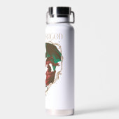 Bouteille D'eau Maison du Dragon | Bouclier dragon (Arrière)