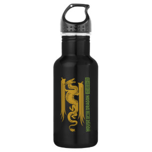 Bouteille D'eau Maison du Dragon Gold & Green Nouvel An 恭 喜 財 發