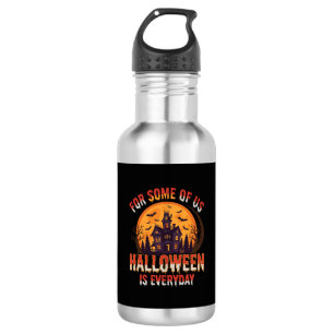 Bouteille D'eau Maison Hantée Tous Les Jours Halloween Graphique V