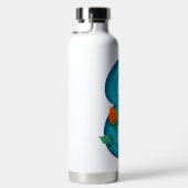 Bouteille D'eau Majuscule E monogramme floral (Droite)