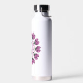 Bouteille D'eau Majuscule G monogramme floral (Gauche)