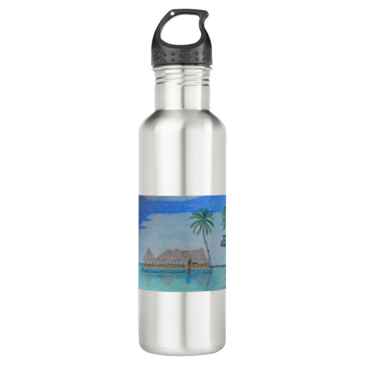 Bouteille D'eau Maldives 2 (Devant)
