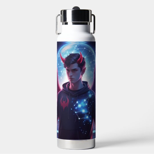 Bouteille D'eau Male Devil Angel (Salle de sport)