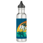 Bouteille D'eau Malibu Beach Californie (Gauche)