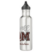 Bouteille D'eau Maman de football drôle (Droite)