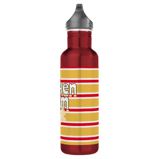 Bouteille D'eau Maman de poulet drôle (Droite)