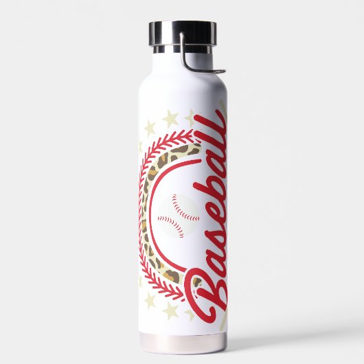 Bouteille D'eau Maman du baseball (Gauche)