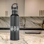 Bouteille D'eau Maman la plus cool depuis 20XX Moderne Simple Prep<br><div class="desc">Ce design simple et moderne est composé de la typographie de san serif.</div>