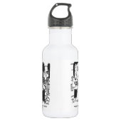 Bouteille D'eau Man Essaie de proposer à Mariée à un Mariage - Drô (Devant)
