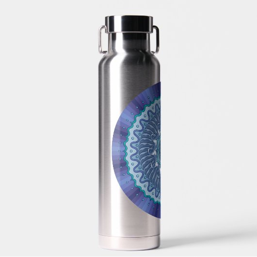 Bouteille D'eau Mandala (Avant)