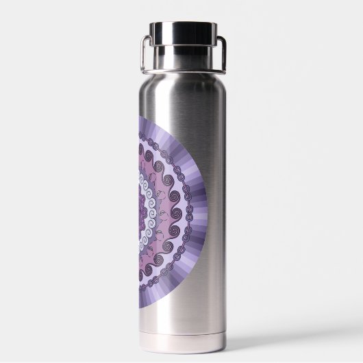 Bouteille D'eau Mandala (Arrière)