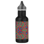 Bouteille D'eau Mandala bariolé embrouillé (Gauche)