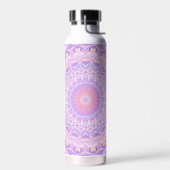 Bouteille D'eau Mandala bohème complexe aux couleurs psychédélique (Gauche)