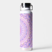 Bouteille D'eau Mandala bohème complexe aux couleurs psychédélique (Arrière)