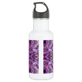 Bouteille D'eau Mandala en rose (Dos)