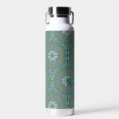 Bouteille D'eau Mandala Green (Avant)