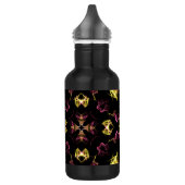 Bouteille D'eau Mandala rose et jaune éblouissant (Gauche)
