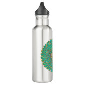 Bouteille D'eau Mandala stainless steel water bottle  (Gauche)