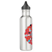 Bouteille D'eau Mandala water bottle  (Gauche)