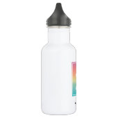 Bouteille D'eau Mangez le yoga endormi Pastel Ombre (Gauche)