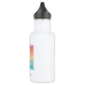 Bouteille D'eau Mangez le yoga endormi Pastel Ombre (Droite)