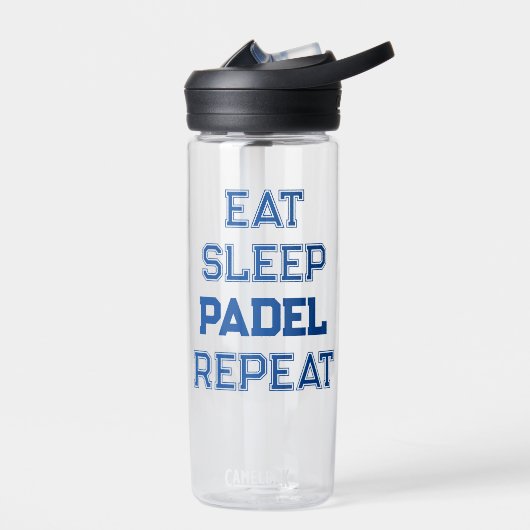 Bouteille D'eau mangez padel de sommeil répéter padel joueur simpl (Gauche)