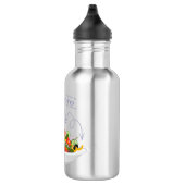 Bouteille D'eau Mangez plus de plantes frais motivation salade let (Droite)