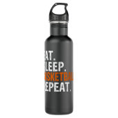 Bouteille D'eau Mangez Sleep Basketball Répéter Cadeau (Devant)