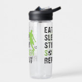 Bouteille D'eau Mangez Sleep Study Soccer Répéter Garçon Soccer Jo (Gauche)