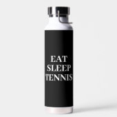 Bouteille D'eau Mangez Sleep Tennis Black Water Bottle (Gauche)