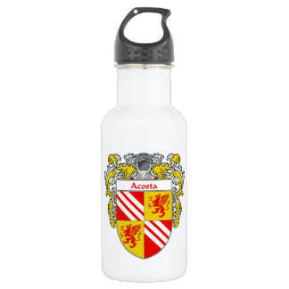 Bouteille D'eau Manteau d'Acosta des bras/de crête de famille :