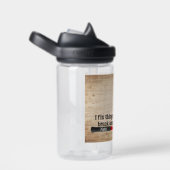 Bouteille d'eau manuelle personnalisée (Arrière Complet)